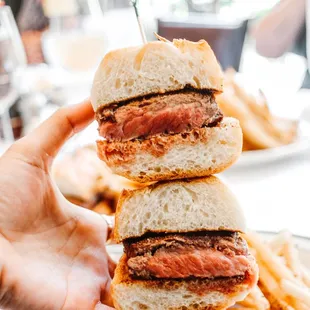 steak sliders $8