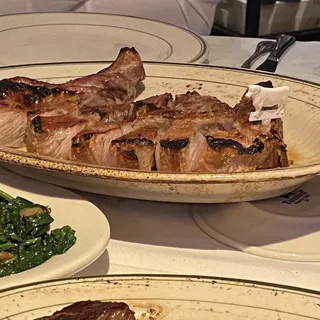 Veal Chop Dinner