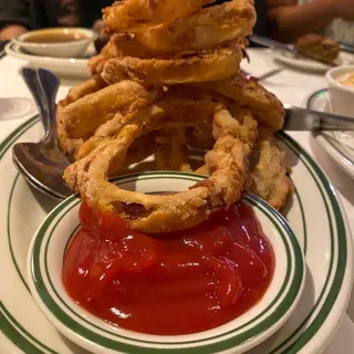 Fried Onion Rings Dinner