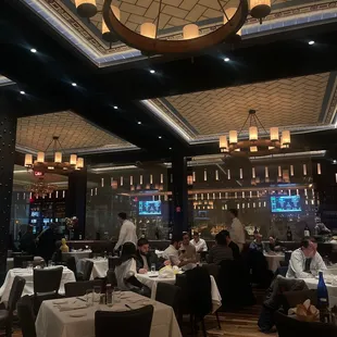the dining room