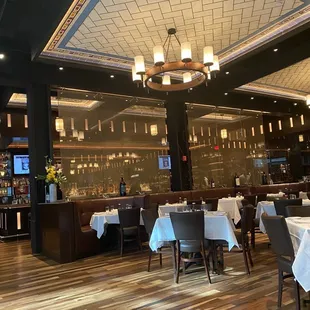the dining room