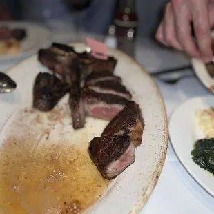 steak, food
