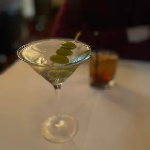 Dirty martini