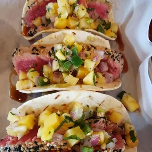 Seared Ahi Tacos