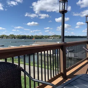 the view from the deck