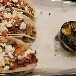 Sirloin horsey tacos