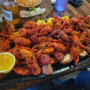 4lbs of crawfish ($9/lb)