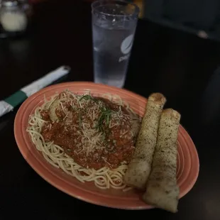 Spaghetti and Meatballs