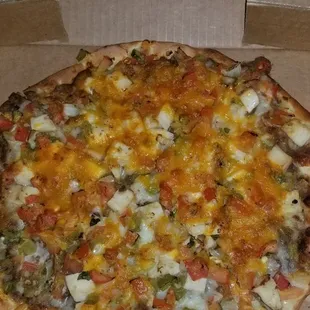 New Mexico on thin crust