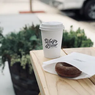 Coffee &amp; Donut Combo