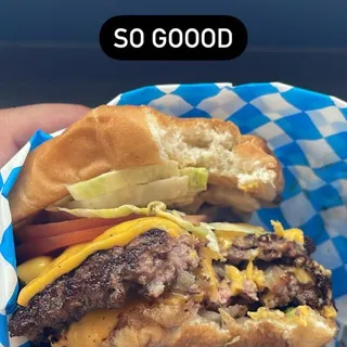 Double Deluxe Burger
