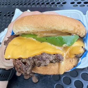 Single with jalapeño