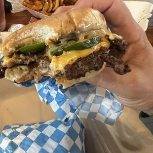 Single with jalapeño