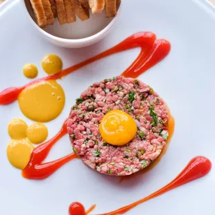 Steak Tartare &amp; Eggs