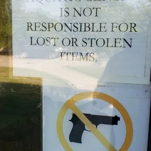 Don&apos;t bring valuables, guns, or valuable guns