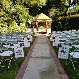 Outdoor wedding