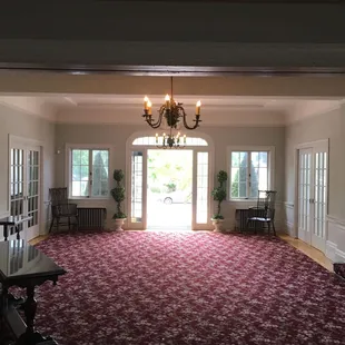 The entry hall