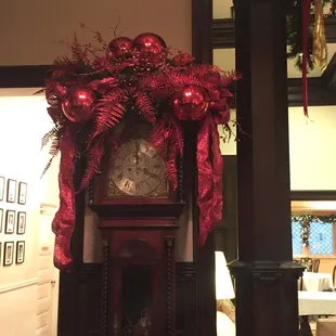 Decorated for the holidays