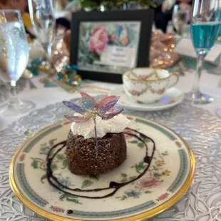 Magical Chocolate Ginger Cake (mentioned in the book) conjured by Chef Jan!