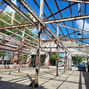 Outdoor venue area