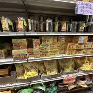 Wide selection of tea and very reasonable price.