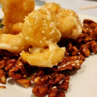 Walnut Prawns