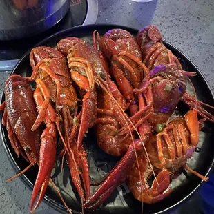 They have crawfish for appetizer now.