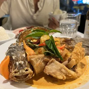 3. Pla Panang Fish