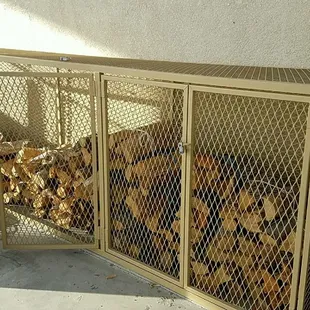 a fire hydrant in front of a store