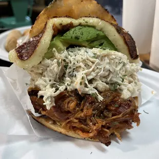 BBQ Wonder Arepa