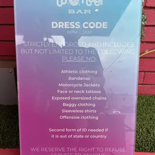 Dress code