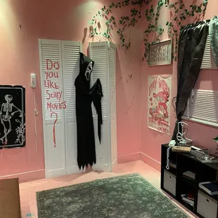 Hidden interior decorated space