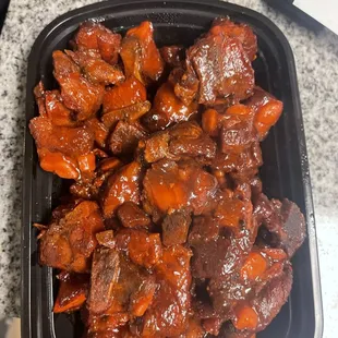 Pork 8. Bar-B-Q Spare Rib Tips