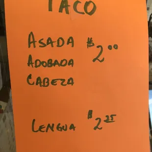Daily special