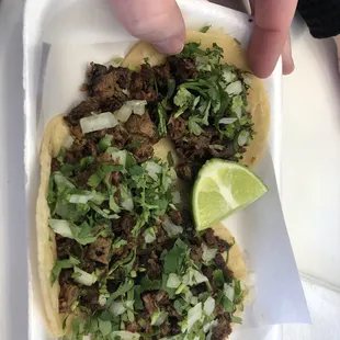 Carne Asada street tacos