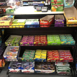 Our on the counter snacks and candy!