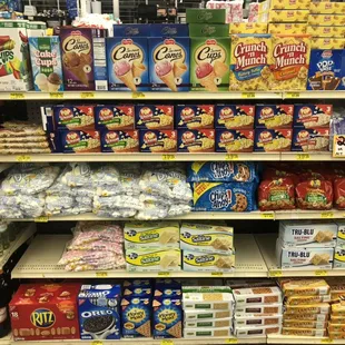 Our cookie selection! MAKE sure you grab some Milk! We have almond milk as well!