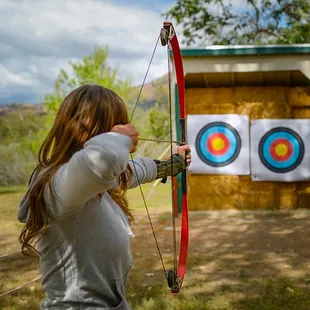 Archery and other activities.
