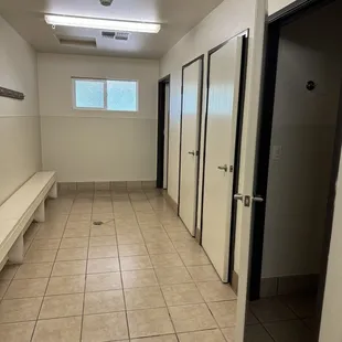 Showers and Changing station
