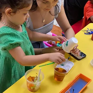 Mother's Day was celebrated in a ver nice way, by doing an activity together mother /daughter or son.