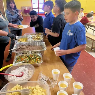 The menu is good &amp; nutritious Mexican &amp; &amp; American style ,for example real beans &amp; lentils and not from a can type. Picadillo soup etc.