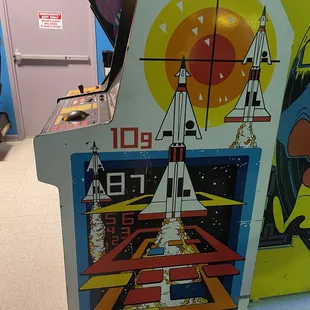 Arcade games.