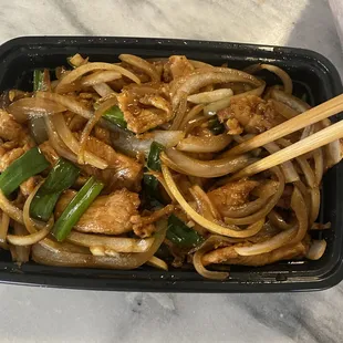Mongolian chicken
