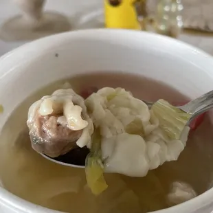 War "Won Ton" soup