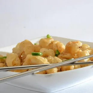 Salted Pepper Prawns