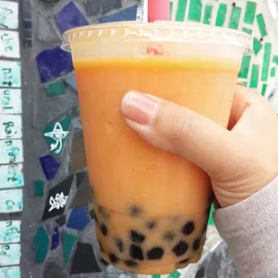 Papaya Smoothie Tapioca