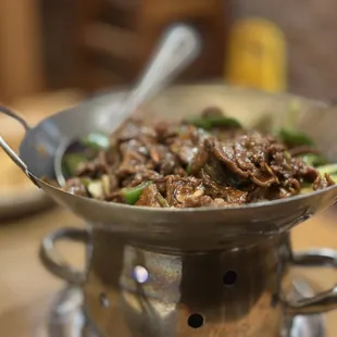 Tender Beef Iron Pot $22