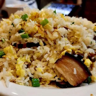 Smoked pork fried rice