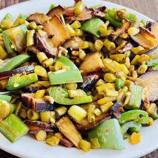 Smork with Pickled Beans