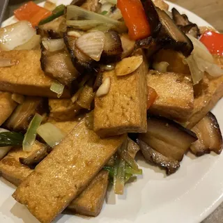 Smork with Deep-Fried Tofu